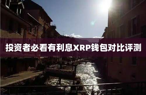 投资者必看有利息XRP钱包对比评测