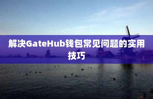 解决GateHub钱包常见问题的实用技巧