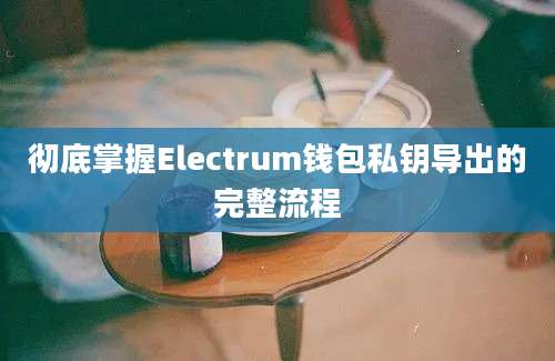 彻底掌握Electrum钱包私钥导出的完整流程