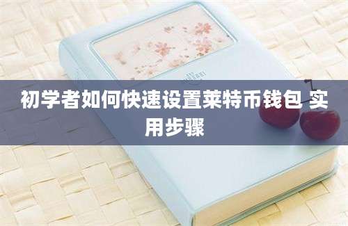 初学者如何快速设置莱特币钱包 实用步骤