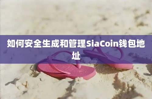 如何安全生成和管理SiaCoin钱包地址