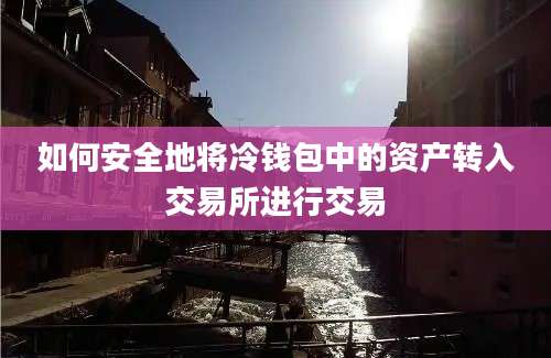 如何安全地将冷钱包中的资产转入交易所进行交易