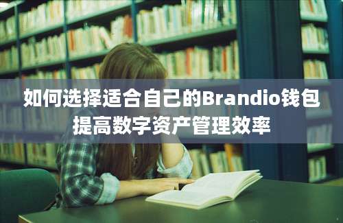 如何选择适合自己的Brandio钱包提高数字资产管理效率