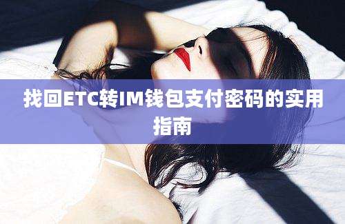 找回ETC转IM钱包支付密码的实用指南