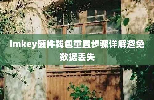 imkey硬件钱包重置步骤详解避免数据丢失