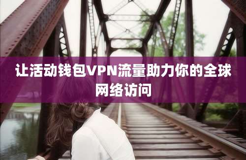 让活动钱包VPN流量助力你的全球网络访问