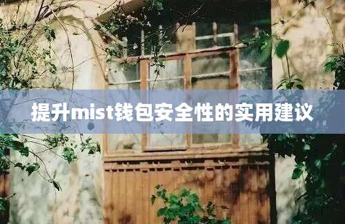 提升mist钱包安全性的实用建议